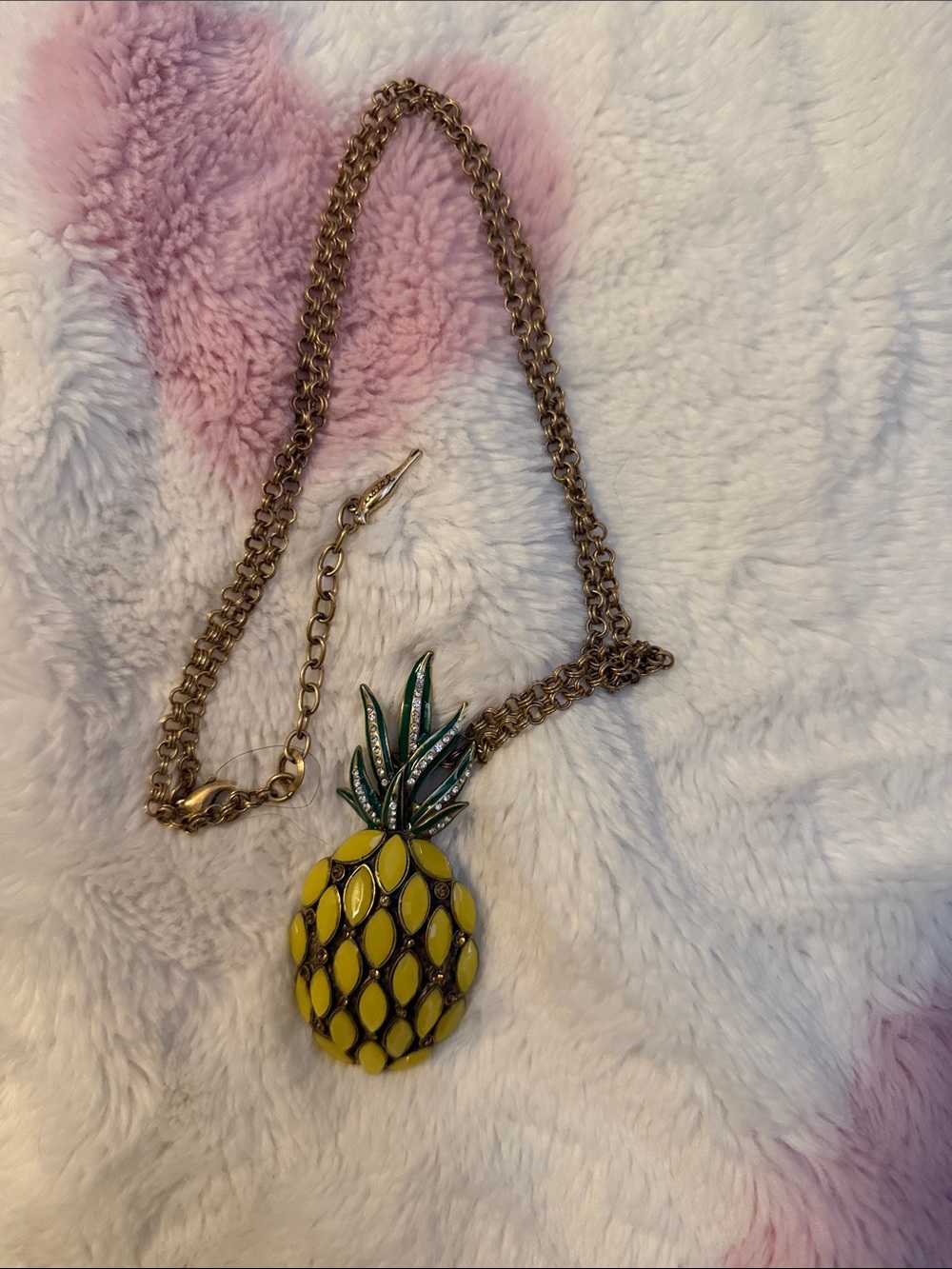 Chloe & Isabel long pineapple necklace
